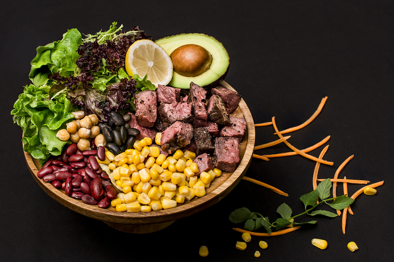 工作 轻食沙拉 · 外卖 产品拍摄 美食摄影