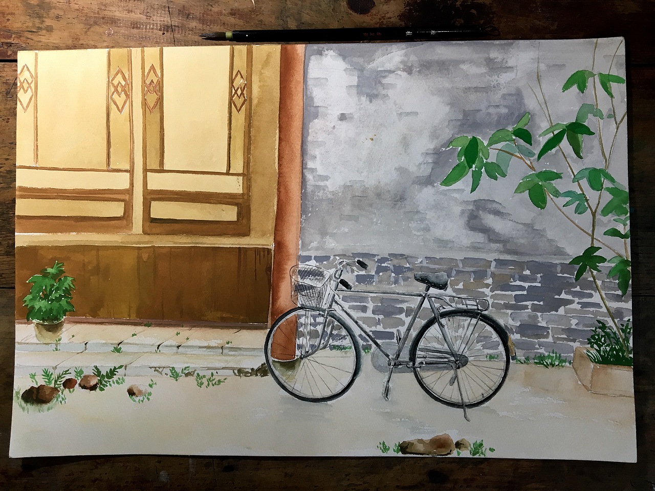 水彩插画  装饰画