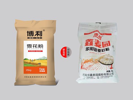 面粉包装设计
