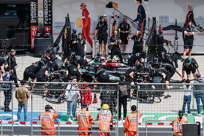 2024年上海F1大奖赛维修区