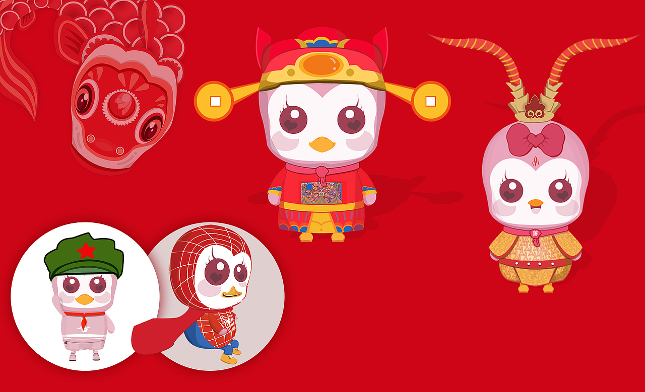 吉祥物设计：善小宝（图ZMTAwOTA4ODIw） - IP形象 - 站酷设计师黄冲工作室原创素材 - 站酷ZCOOL
