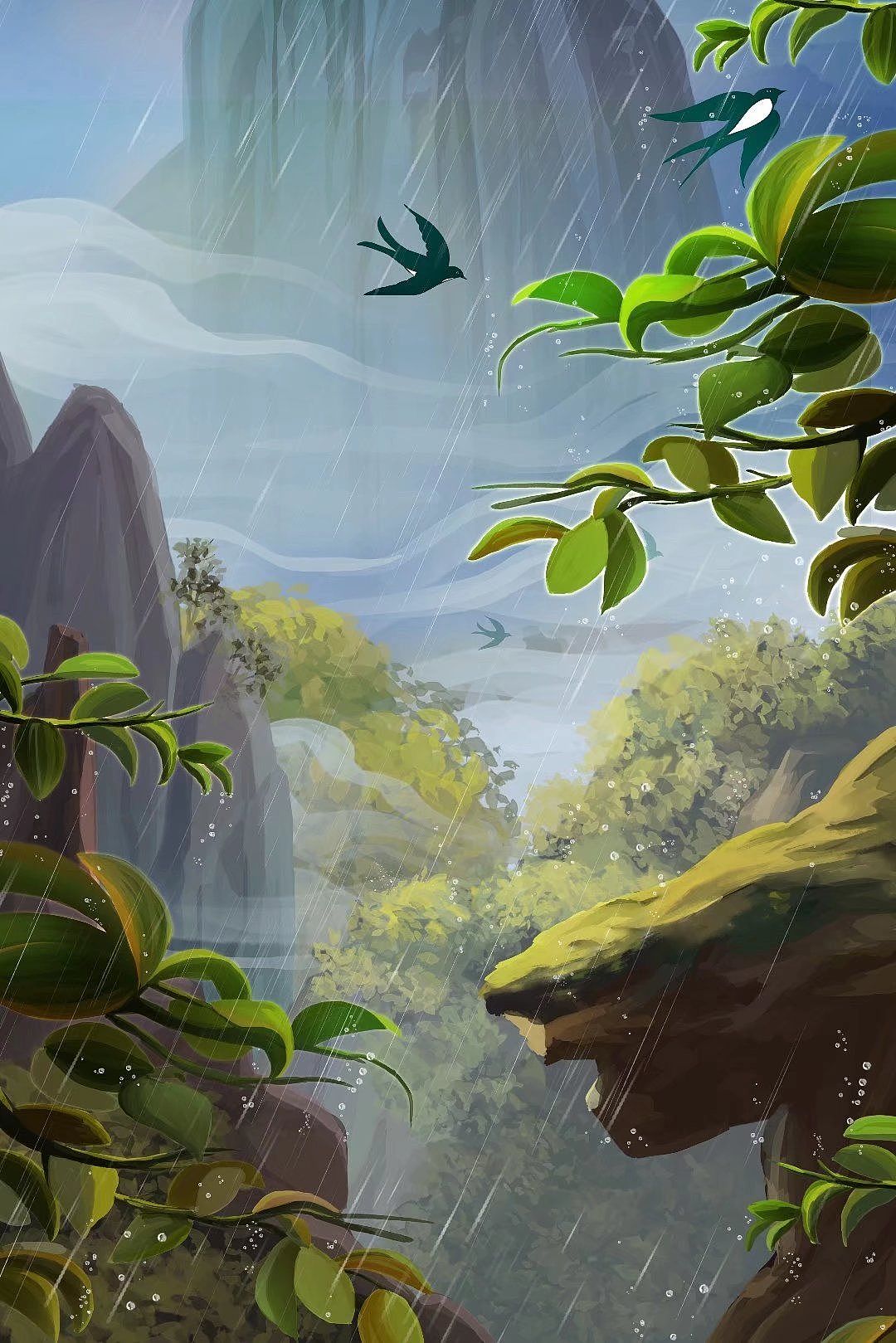风景，场景（图ZMzQwODIzOTI0） - 商业插画 - 站酷设计师Z24197610原创素材 - 站酷ZCOOL