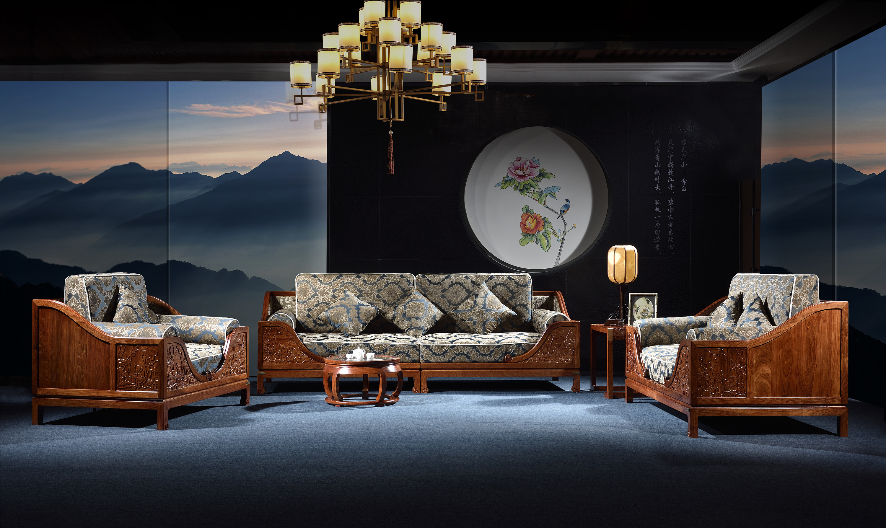 中式实木家具十大名牌图片