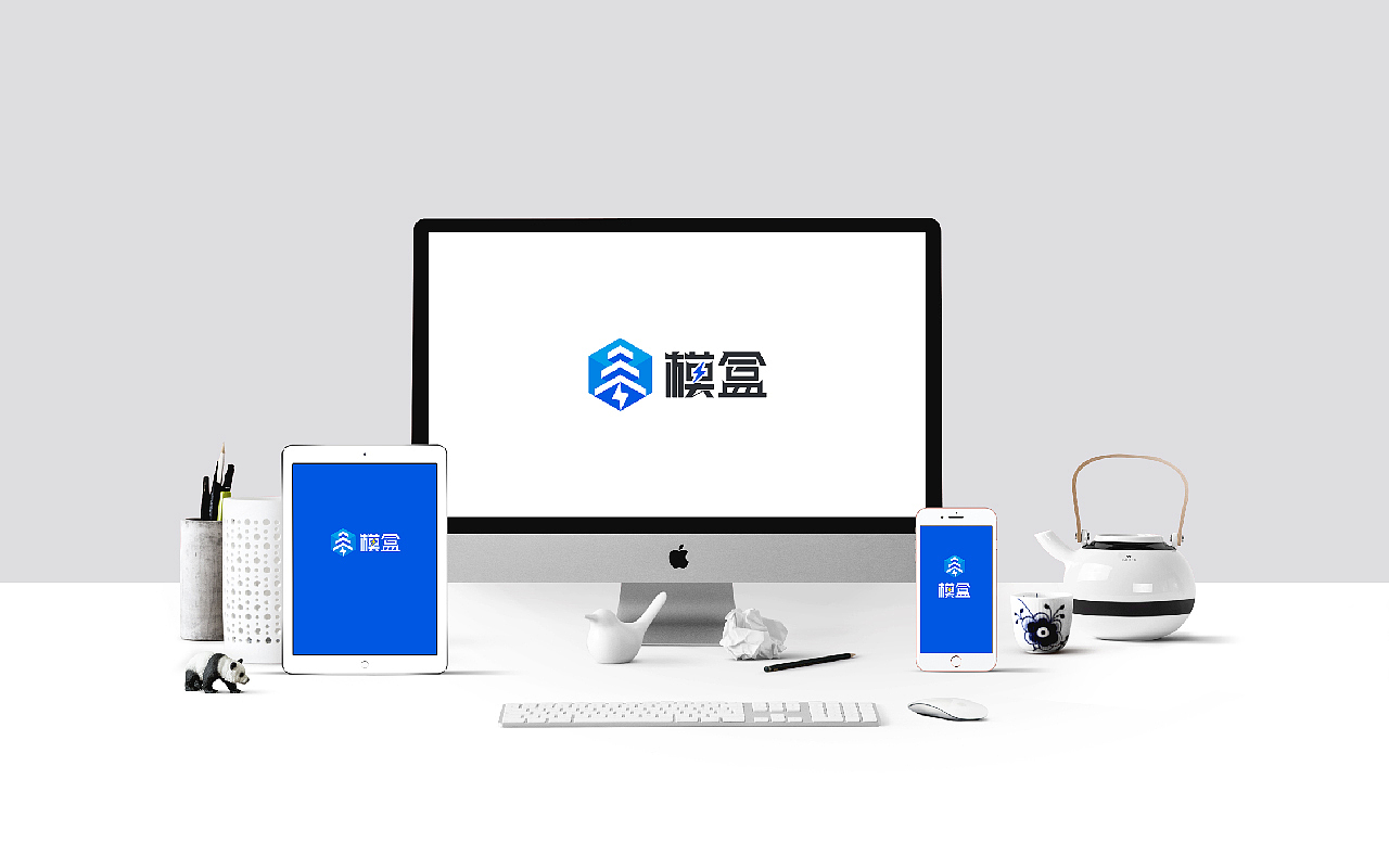 模盒logo设计提案（图ZMjQ3MTEzNTky） - Logo - 站酷设计师不朽的毛毛虫原创素材 - 站酷ZCOOL