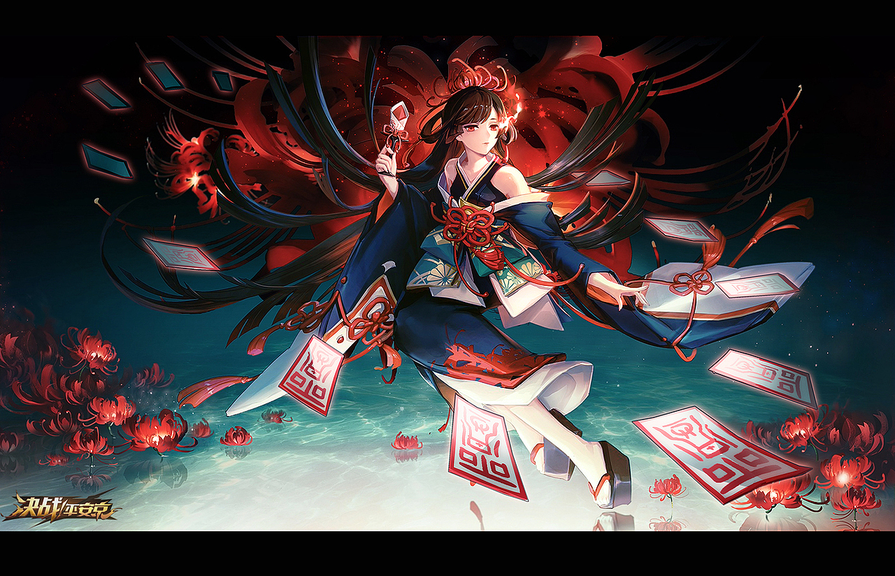 决战平安京-ssr彼岸花上新宣传画