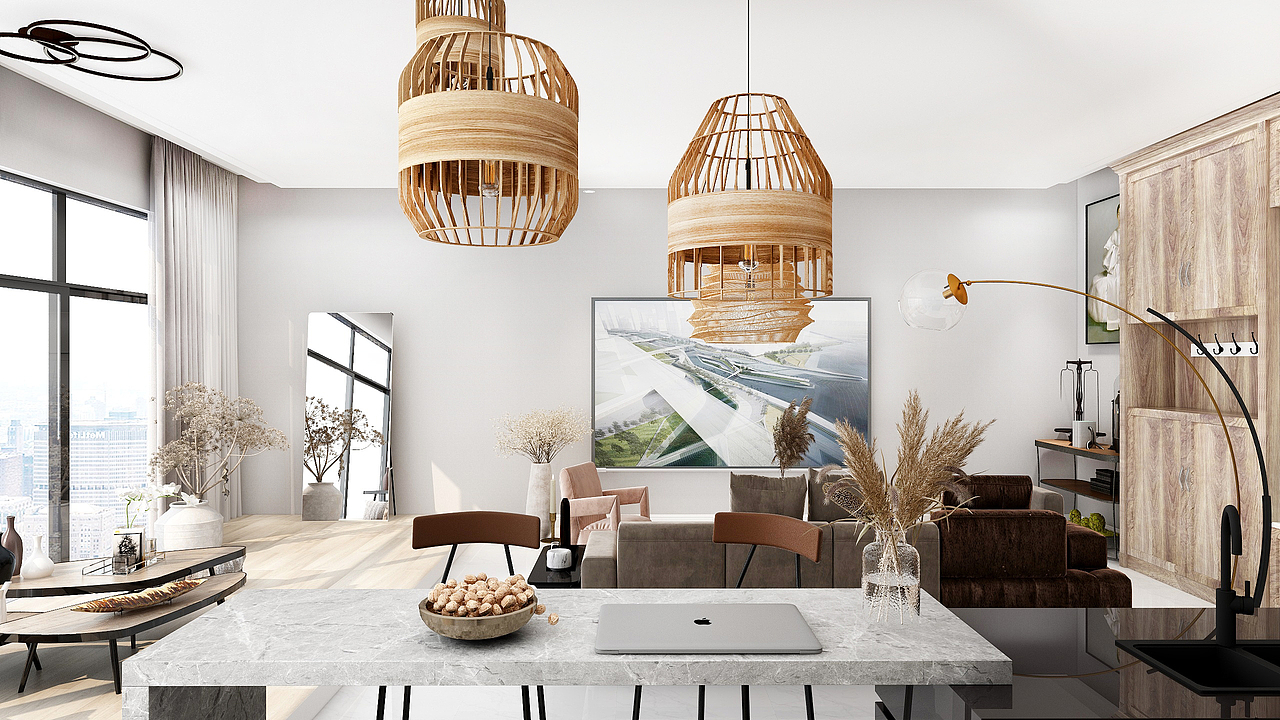 原木风室内装修风格（图ZMjc1NzkzMDAw） - 家装设计 - 站酷设计师说阳间话原创素材 - 站酷ZCOOL