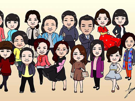 鼠绘肖像（个人主页-ZMjYwMTAyNzY=） - 单幅漫画 - 站酷设计师lorna_na原创素材 - 站酷ZCOOL