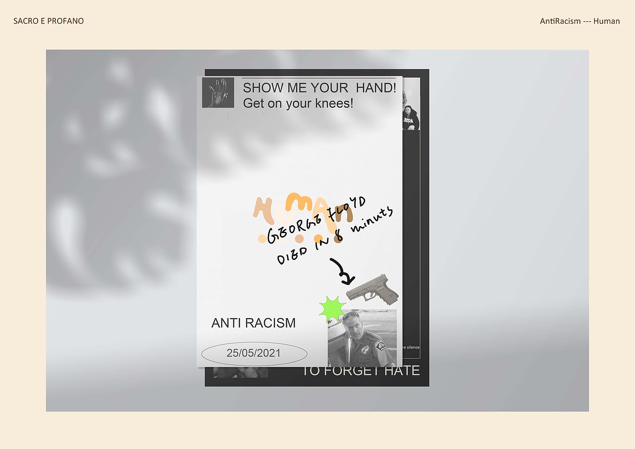 Anti Racism 反种族歧视练习（图ZMjgwNDIxODg4） - 宣传物料 - 站酷设计师藏ila原创素材 - 站酷ZCOOL