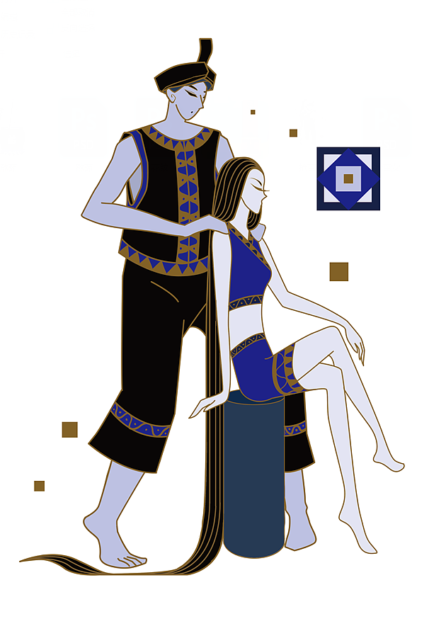 苗族草药产品插画