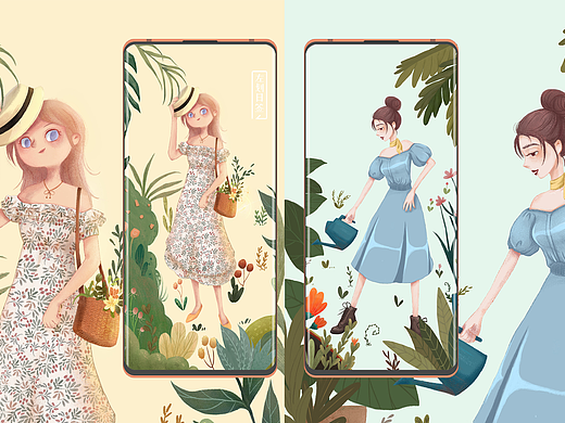 夏（个人主页-ZNDYyMDE5MTI=） - 商业插画 - 站酷设计师蒙斯特monster原创素材 - 站酷ZCOOL