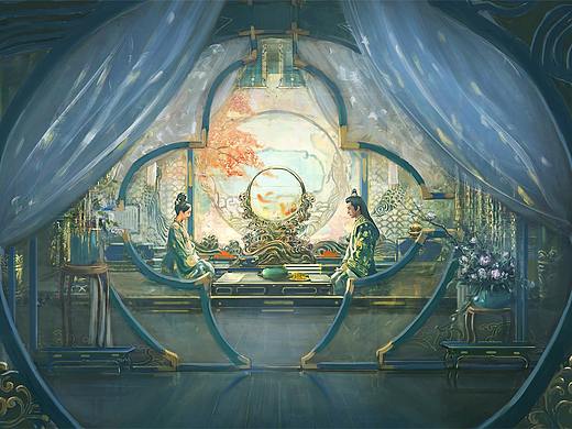 《玲珑》影视场景概念设计