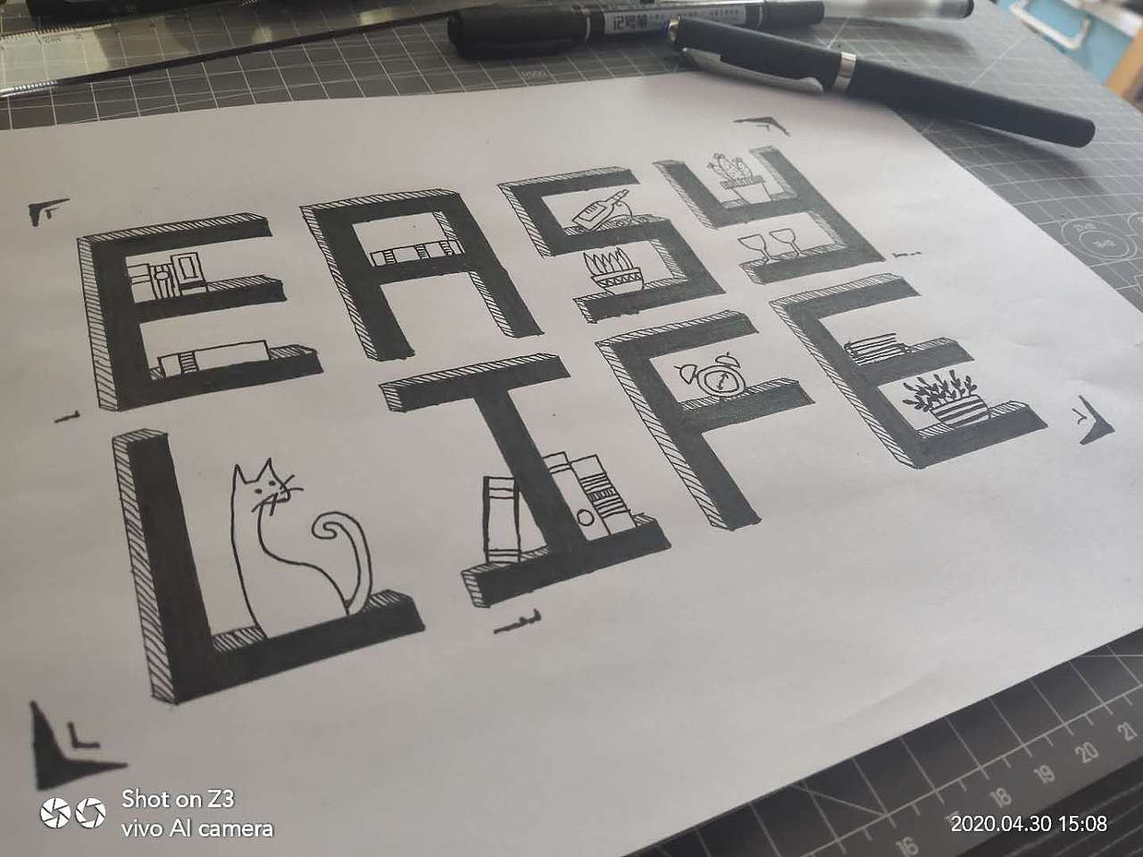 重归后的一系列字体作业（图ZMjA4NzAzNzg4） - 字体/字形 - 站酷设计师锦时was原创素材 - 站酷ZCOOL