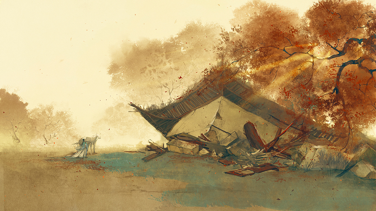 课程示范|插画|艺术插画|离城城城 - 原创作品 - 站酷 (zcool)