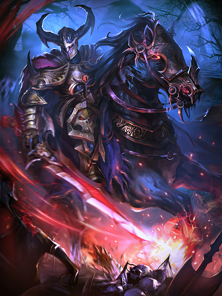 死灵骑士（图ZMTQxOTQzNDA=） - 概念设定 - 站酷设计师Pandaren_Z原创素材 - 站酷ZCOOL