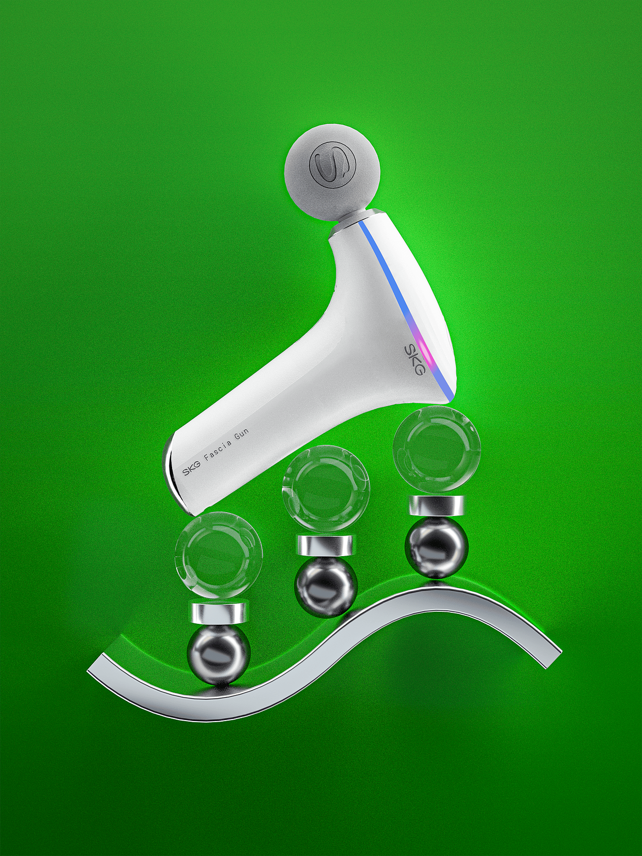 SKG筋膜槍產(chǎn)品場(chǎng)景渲染（圖ZMjM2MjY4MjEy） - 生活用品 - 站酷設(shè)計(jì)師zxy1340348906原創(chuàng)素材 - 站酷ZCOOL