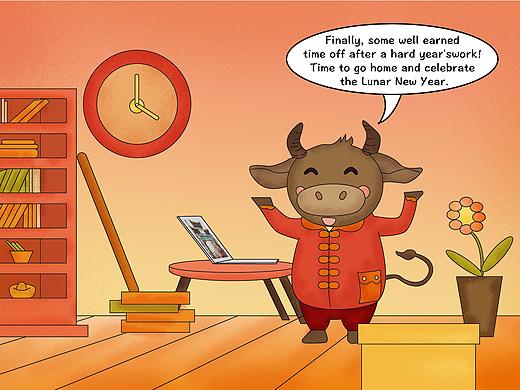 Happy New Year（個人主頁-ZNTA2NTYzNTI=） - 中/長篇漫畫 - 站酷設(shè)計師果凍腿原創(chuàng)素材 - 站酷ZCOOL