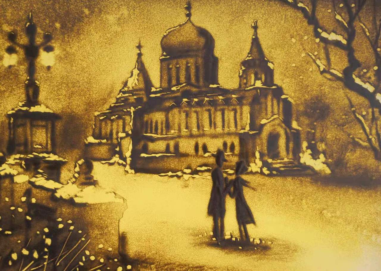 有故事的沙画（图ZMjU1NDc4NTI4） - 其他动漫 - 站酷设计师雪小丫原创素材 - 站酷ZCOOL