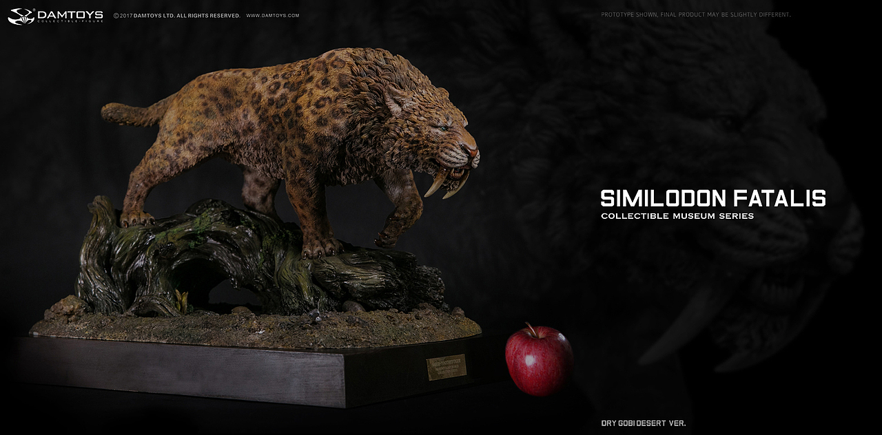 刃齿虎(剑齿虎) 收藏级雕像（图ZOTY5MDMzMTI=） - 生活用品 - 站酷设计师DAMTOYS原创素材 - 站酷ZCOOL