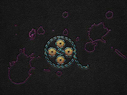 怎样做PS制作刺绣纹理效果教程