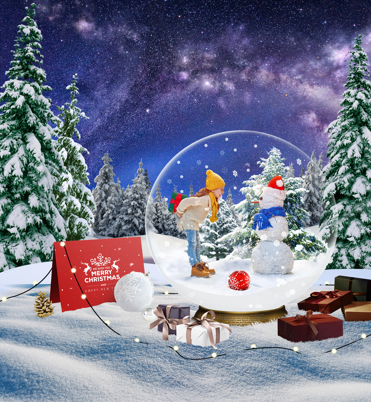 创意海报合成赏析之跨年三连