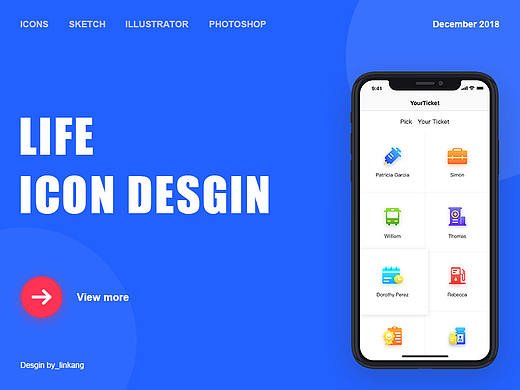 LIFE ICONS_图标设计