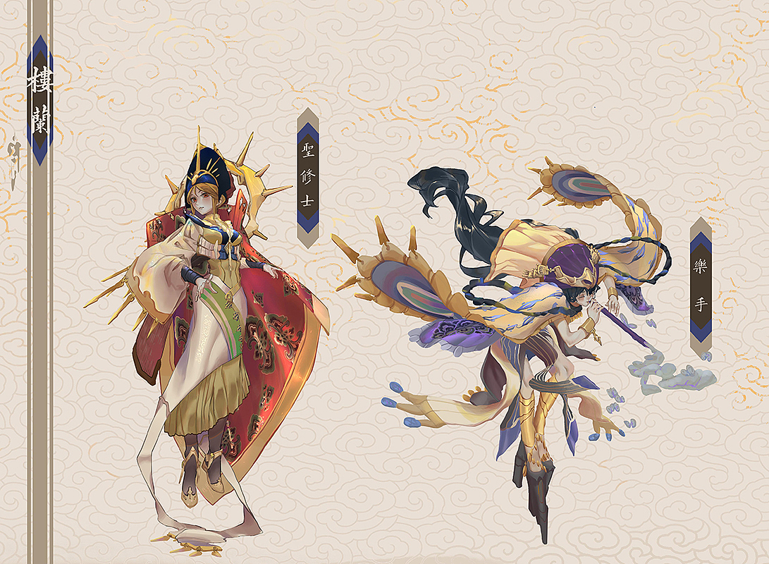 《楼兰》主题系列角色设定 — 2019年作品集（图ZMTkxMjI5MjQ0） - 概念设定 - 站酷设计师XRCG学院原创素材 - 站酷ZCOOL