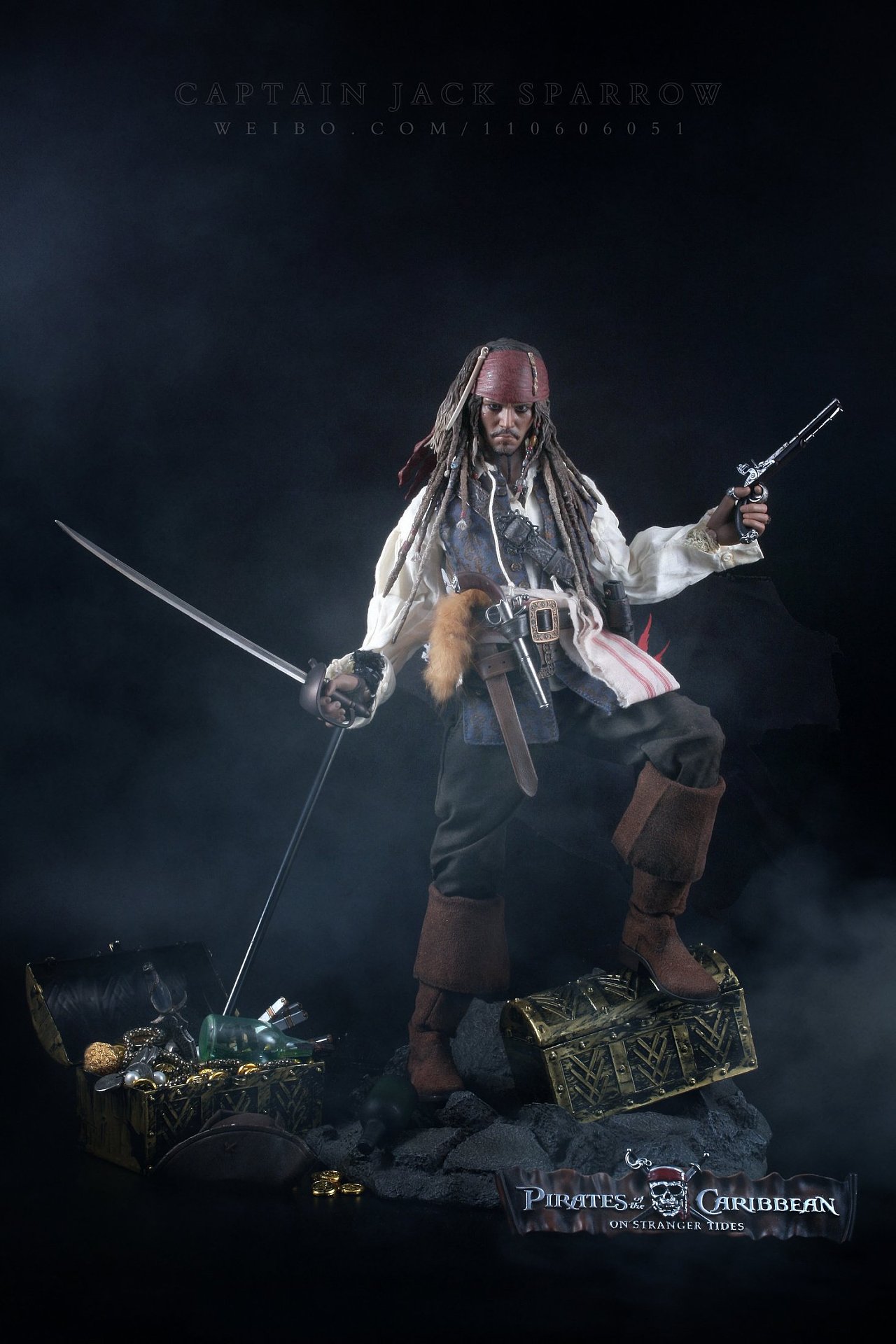 hottoys DX06 加勒比海盗 杰克斯派洛船长 |摄影|产品摄影|眉间白火TAN - 原创作品 - 站酷 (ZCOOL)