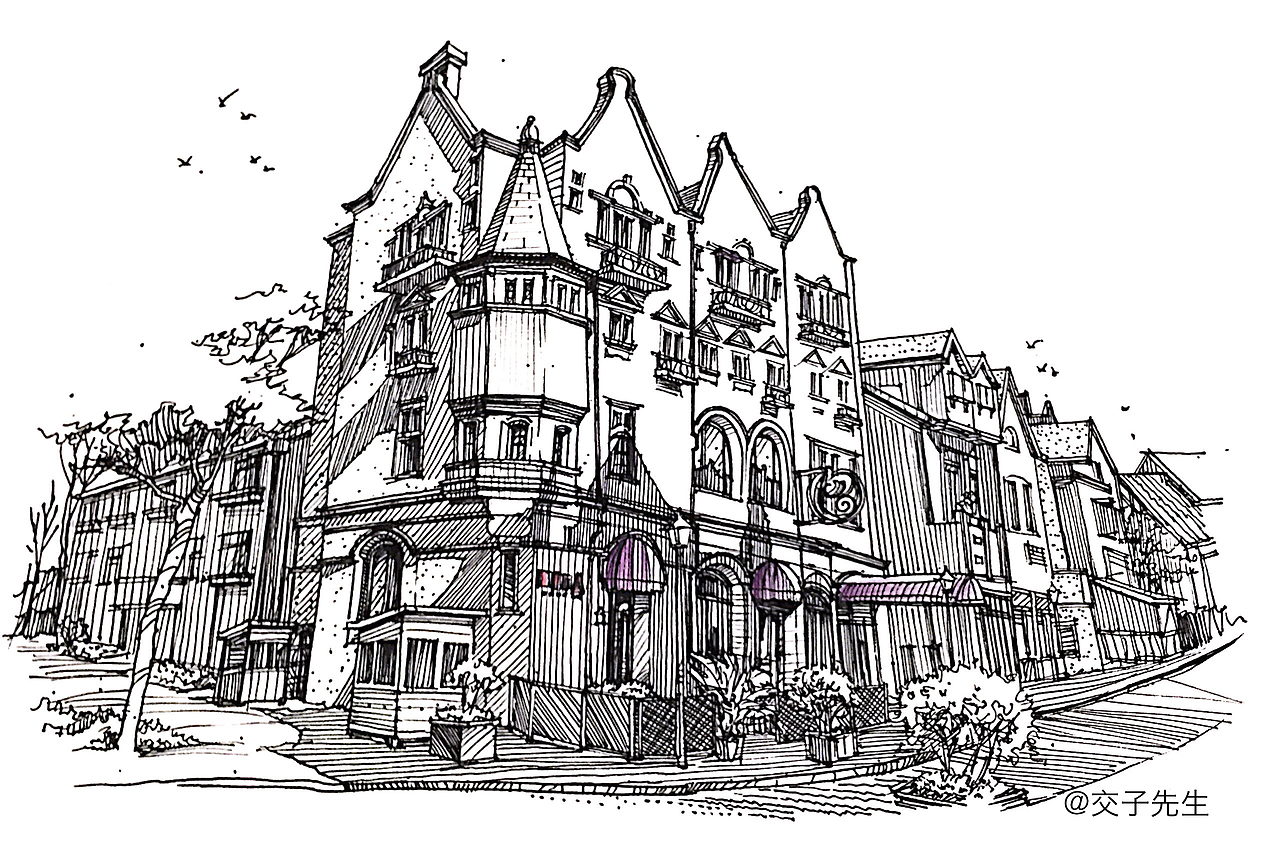 回顾2019，你还在用纸绘画吗~（图ZMTkyMjYyNDY0） - 建筑设计 - 站酷设计师交子先生原创素材 - 站酷ZCOOL