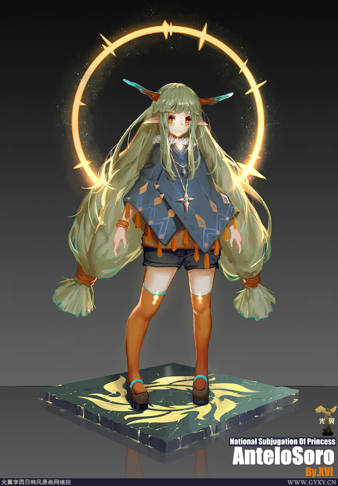 光翼学园日韩风原画网络班往期学员毕业作品推荐（2）（图ZOTU1OTUzNDg=） - 游戏原画 - 站酷设计师光翼学园原创素材 - 站酷ZCOOL