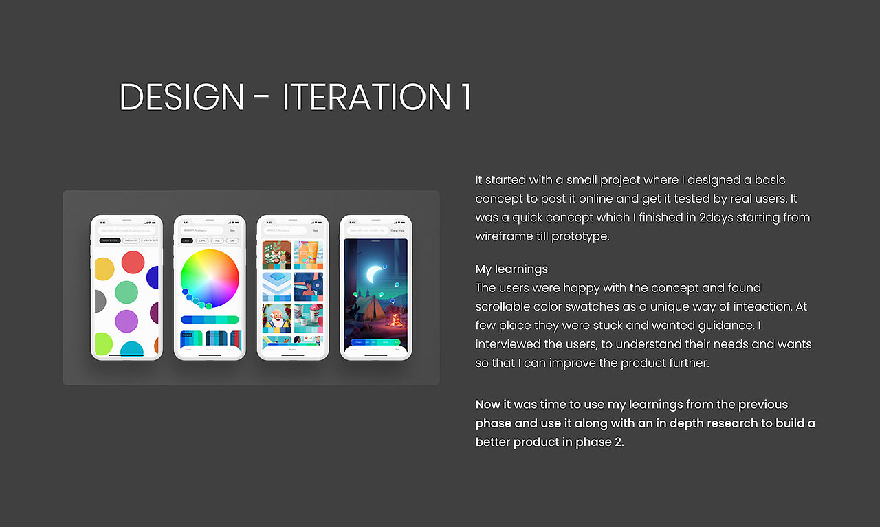 Painter - Improving Color Selection App Experienc