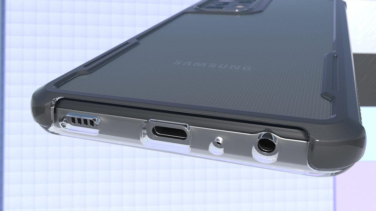 三星手机壳渲染视频