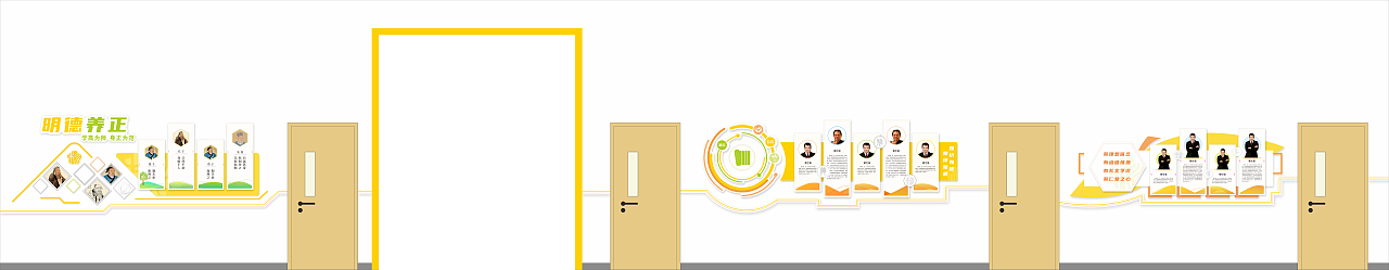 校园文化墙（图ZMzQxOTM0MjQ0） - 其他平面 - 站酷设计师小小样u原创素材 - 站酷ZCOOL
