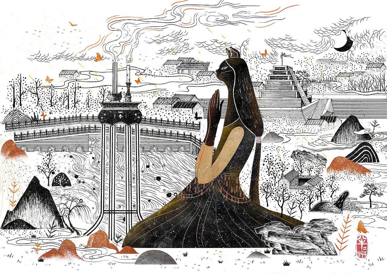 诸神黄昏（图ZOTg1MzgwNDQ=） - 创作习作 - 站酷设计师BanBan半半原创素材 - 站酷ZCOOL