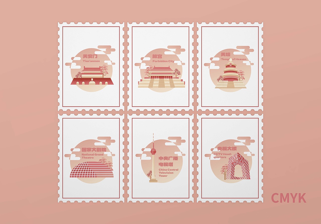 #城市文化100#北京标志性建筑地图