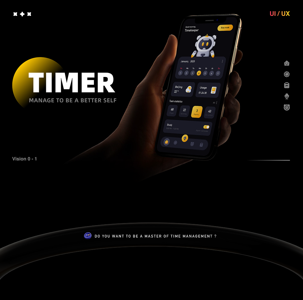 Timer 1.0|时间管理(图ZMjc0ODI5MDAw) - APP界面 - 站酷设计师俊俊Vision原创素材 - 站酷ZCOOL