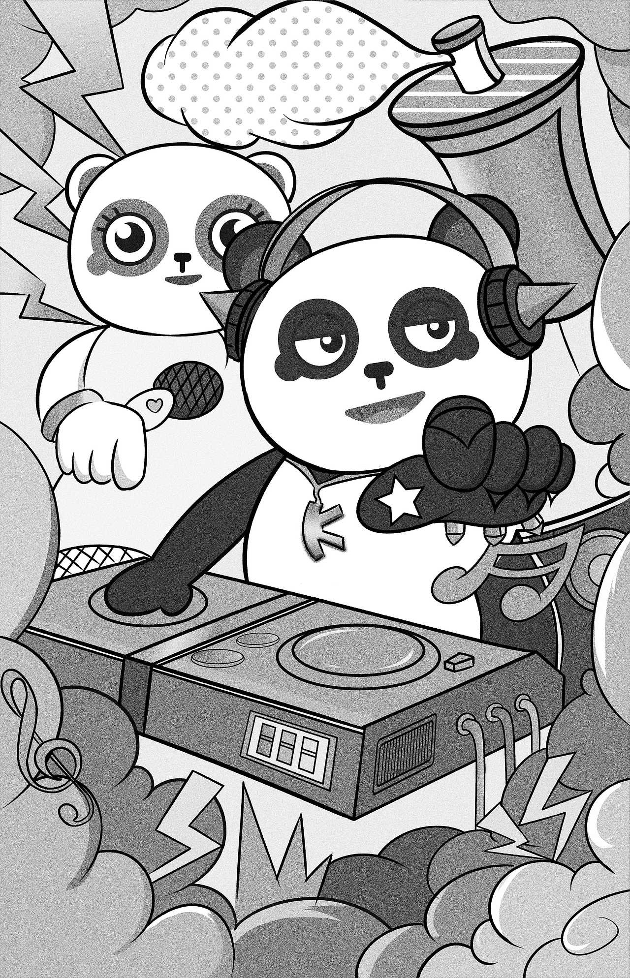 dj（图ZMjcwOTc2OTYw） - 创作习作 - 站酷设计师不吃牛蛙原创素材 - 站酷ZCOOL