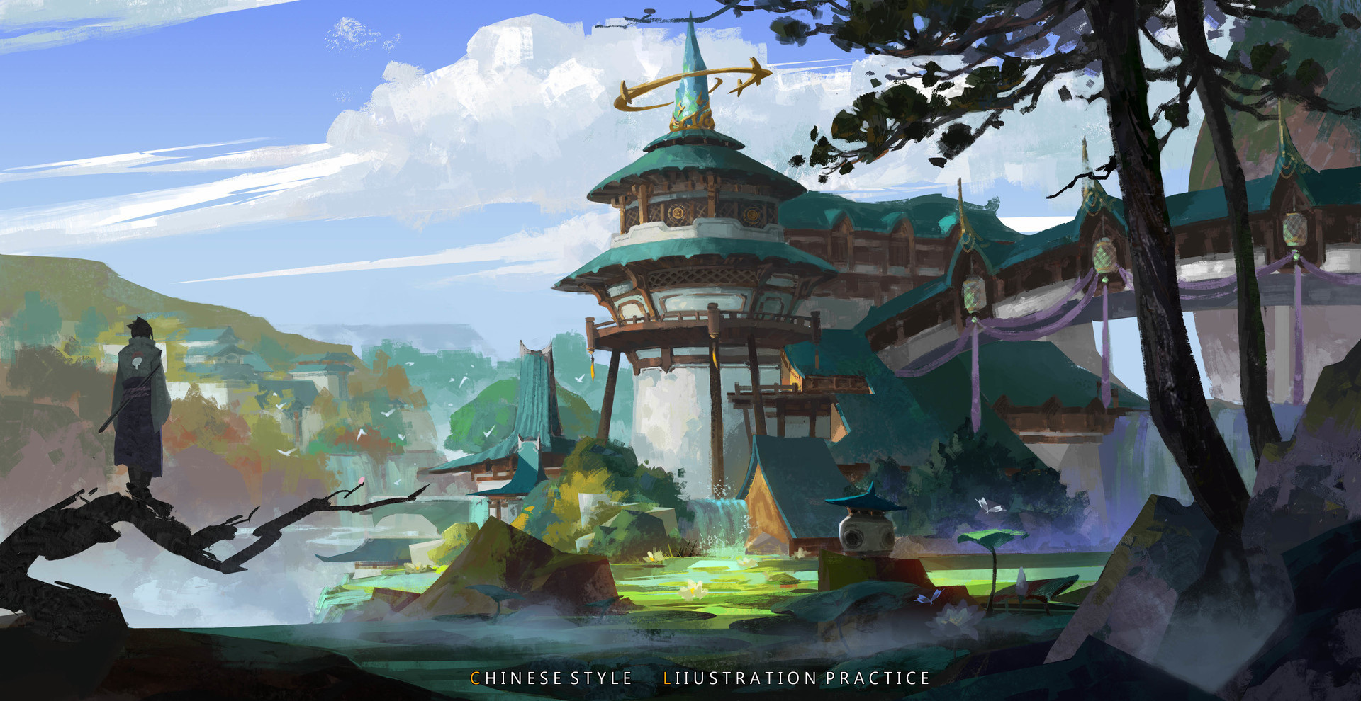 国古练习|插画|游戏原画|王艺儒_0707 - 原创作品 - 站酷 (zcool)