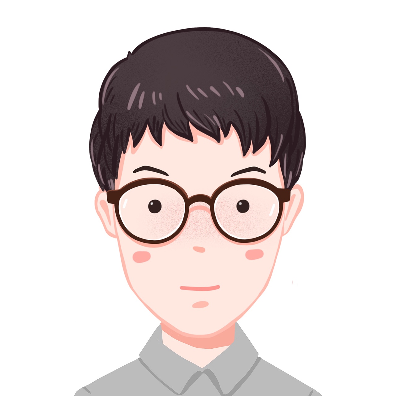 简笔画卡通头像