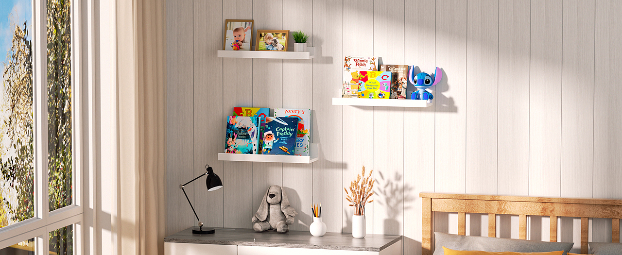 亚马逊置物架丨建模渲染丨视频丨A+