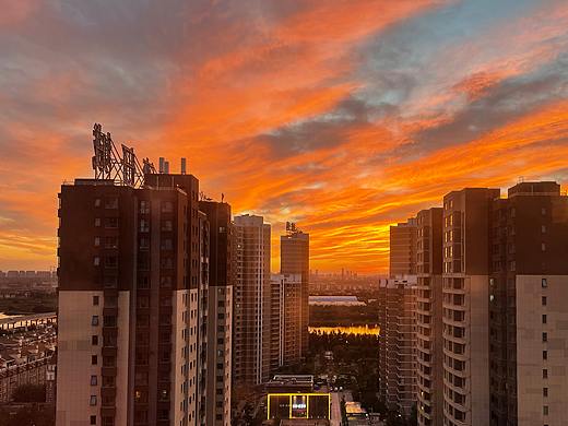 北京晚霞（个人主页-ZNTU2OTkzMjg=） - 风光摄影 - 站酷设计师天期设计原创素材 - 站酷ZCOOL