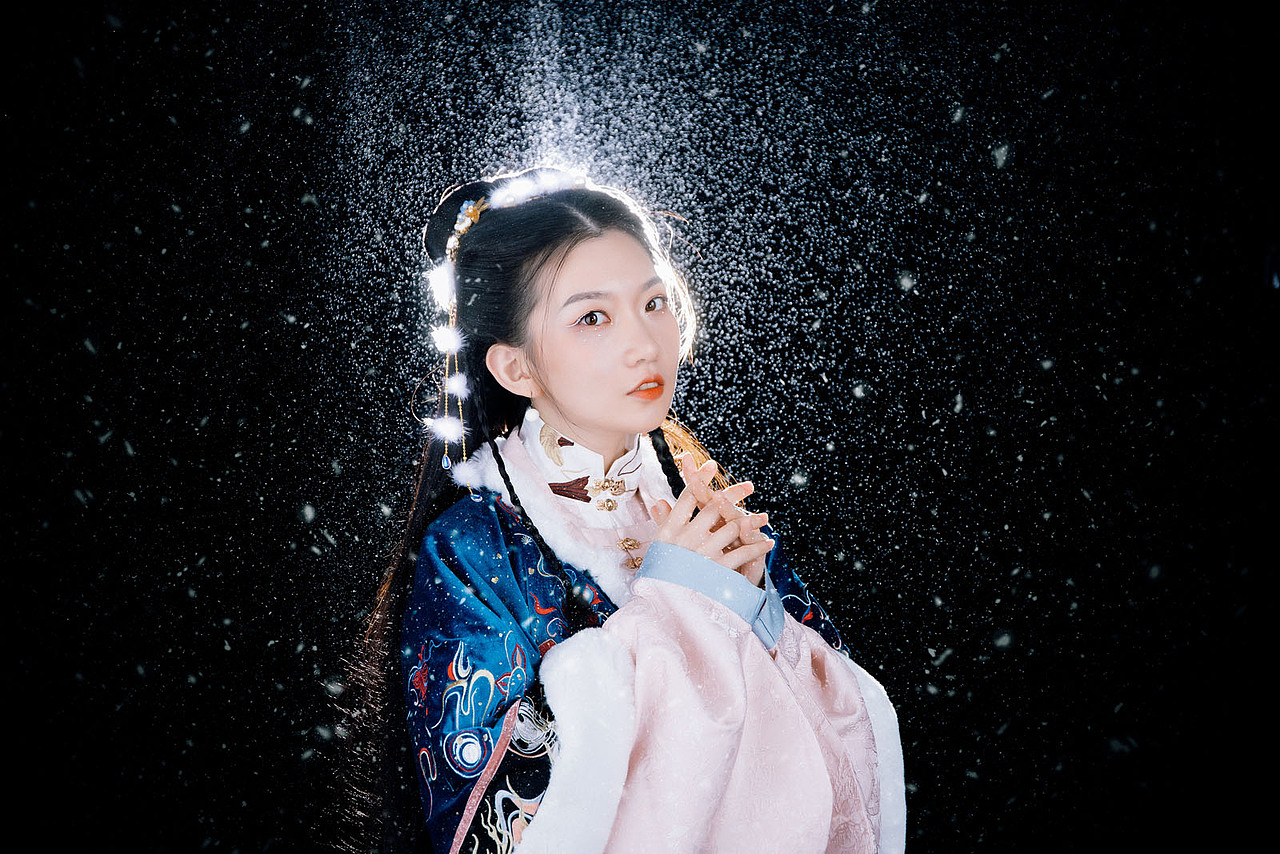 飘雪（图ZMjQyMjQ0Njk2） - 人像摄影 - 站酷设计师繁星小理原创素材 - 站酷ZCOOL