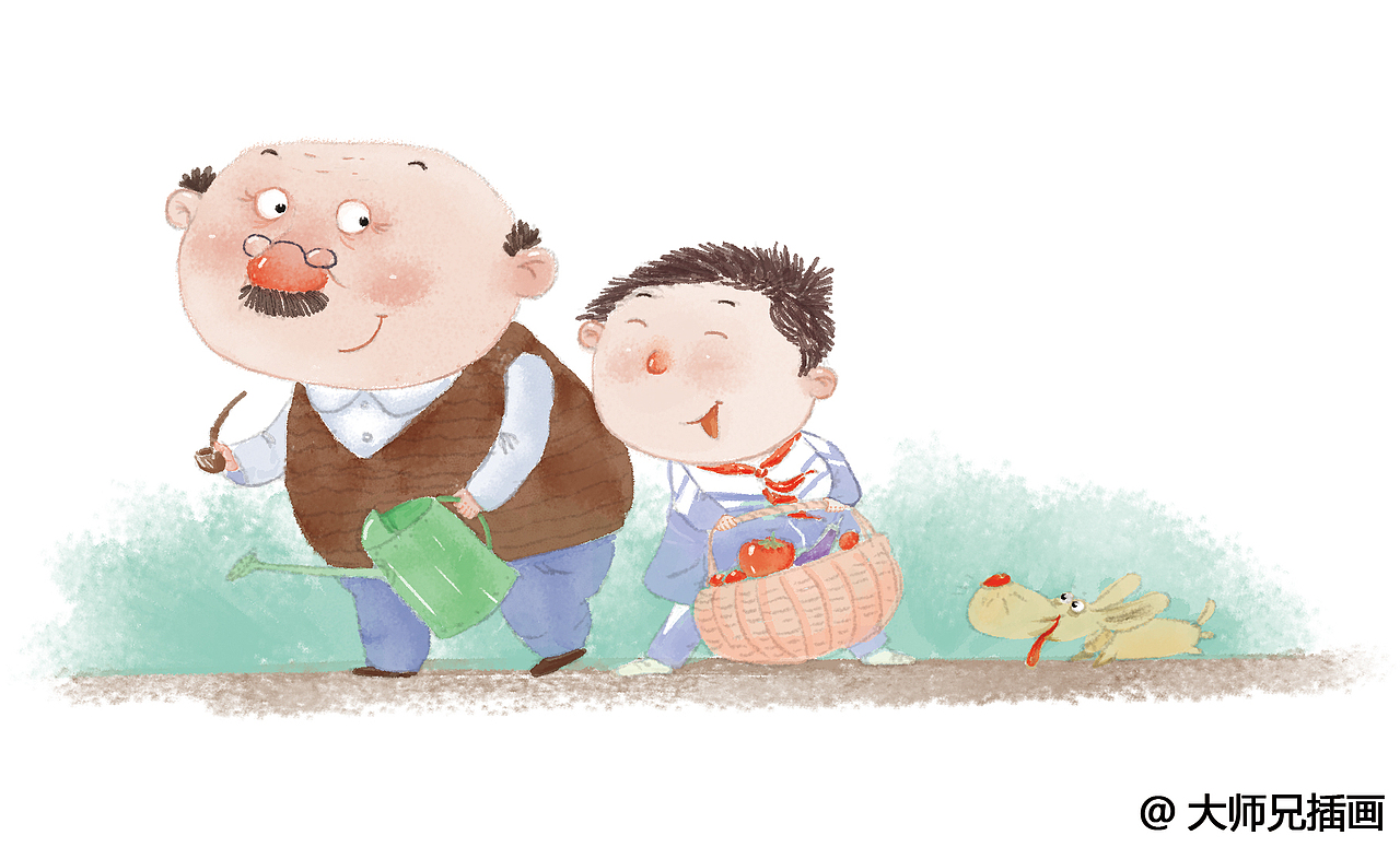 低幼儿童插画*商稿（图ZMTQzODYzNTY=） - 儿童插画 - 站酷设计师虚山原创素材 - 站酷ZCOOL