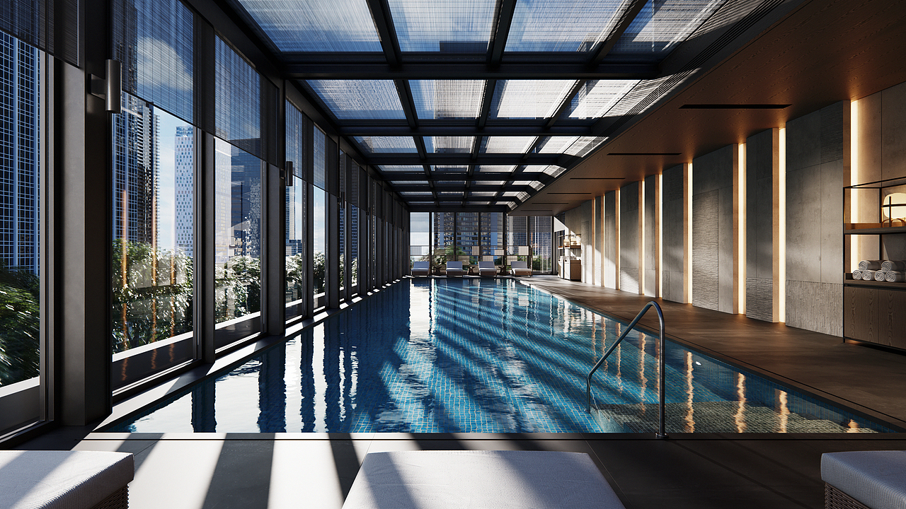 CGI - Pool Animation（图ZMjQ4MDk1ODU2） - 建筑/空间 - 站酷设计师YusonCG原创素材 - 站酷ZCOOL