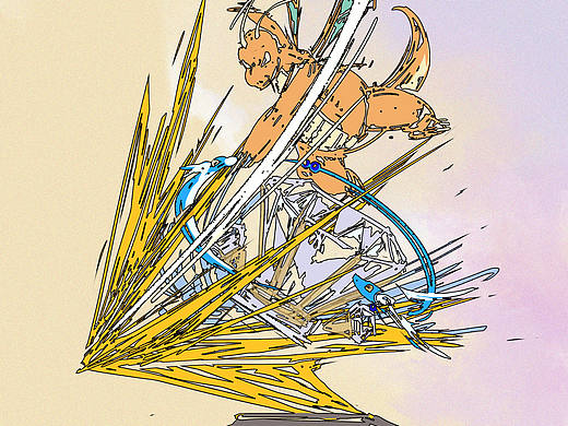 快龙手办设计灵感，源自钛晶化逆袭！