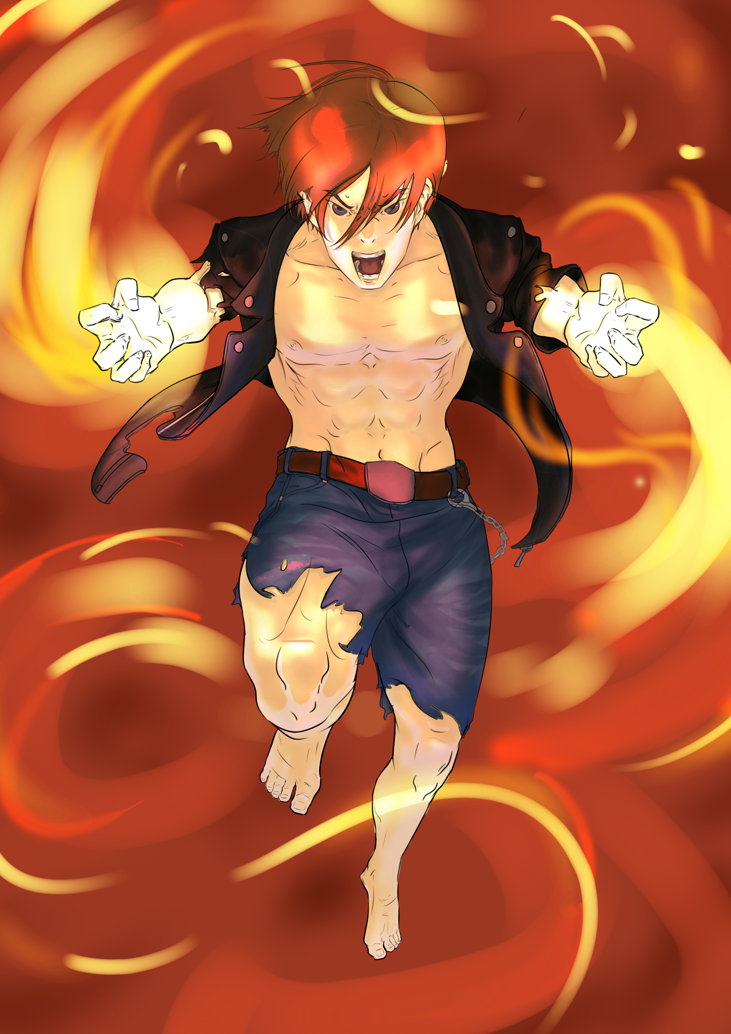 拳皇同人|插画|其他插画|木子hf19 - 原创作品 - 站酷 (zcool)