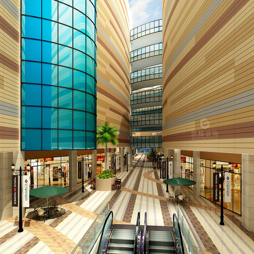 美国城丨成都商铺丨店铺丨店面设计装修