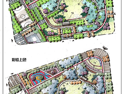 扬州大学风景园林考研手绘理论