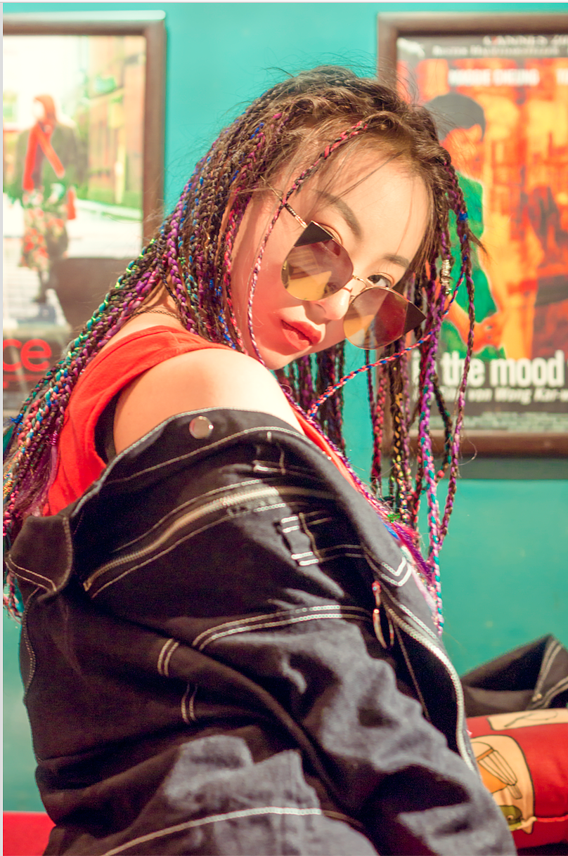 西部女孩 脏辫摇滚freestyle