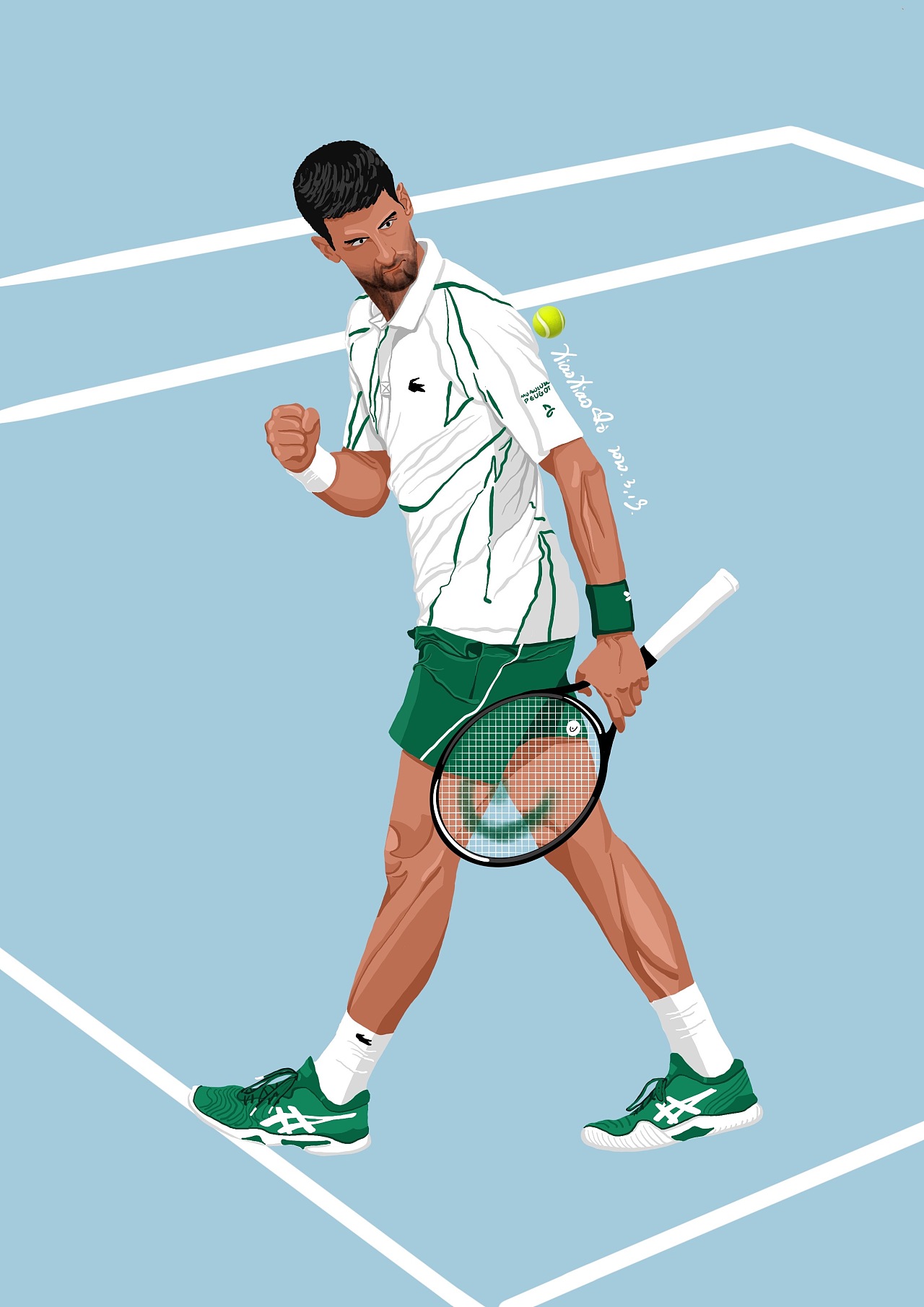 网球冠军中的王子