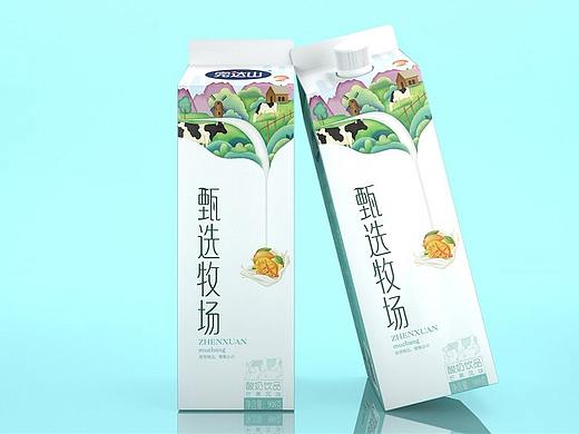 完达山甄选牧场——徐桂亮品牌设计